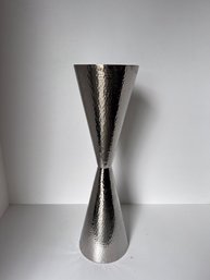 Silver Cone Vase