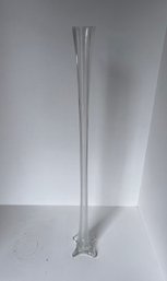Slender Clear Vase Set Of 4  - 6 Lots