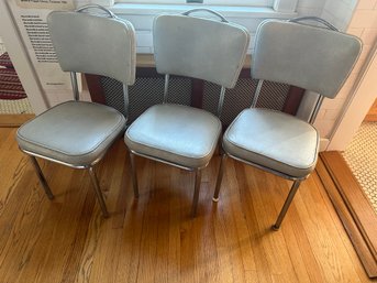 Set Of 3 Mid Century Modern Chairs