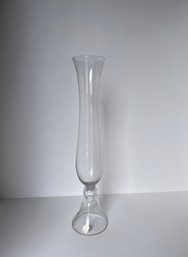 Tall Glass Vase Set Of 2 - 2 Lots