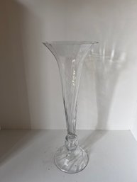 31' Glass Vase Set Of 2