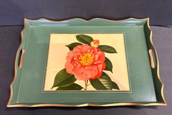 Vintage Lady Clare Camellia Flower Placemat Tray