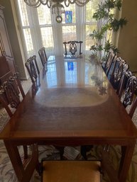 Thomasville Mystique  Wood Dining Table And Chairs