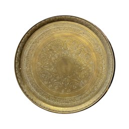 Brass Sun Hangable Circular Tray