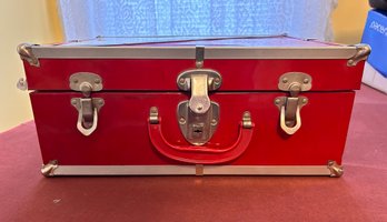 Retro Red Vintage Storage Box