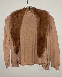 Vintage Fur Fashion Sweater