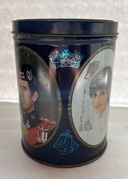 1981 Princess Diana Prince Charles Wedding Commemorative Tin