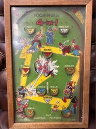 Poosh M Up Jr 4-in-1 Antique Pinball Game