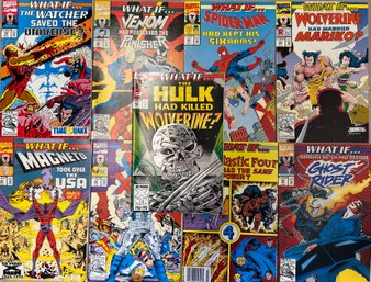 Lot Of Marvel What If? Comics 1992 Vintage