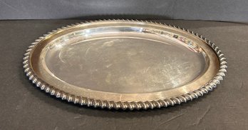 Lot Of Vintage Crescent Silver Co Platters