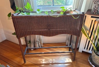 Metal Woven Window Box Planter