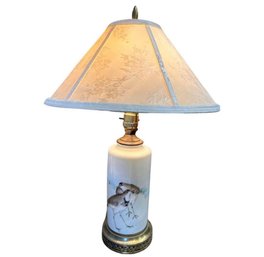 Songbird Floral Nature Table Lamp