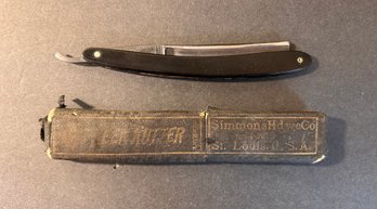 Vintage Straight Razor Keen Kutter Simmons Co Germany