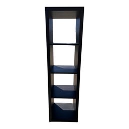 4 Tiered Black Open Book Shelf Display