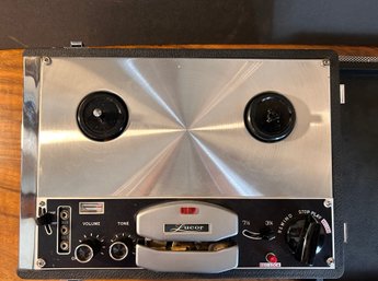 Vintage Lucor Reel Tape Recorder Player