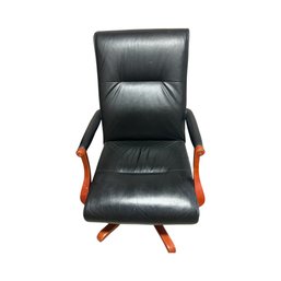 Black Office Chair With Arms