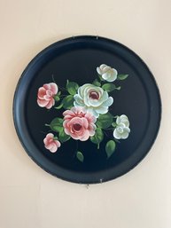 Decorative Hand Painted Metal Plate