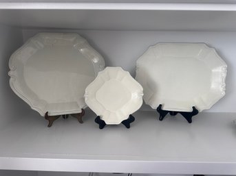 Set Of 4 Ethan Allen Serving Dishes Made In Italy Fatto A Mano