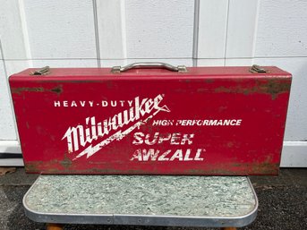 Milwaukee 8 Amp Electric Sawzall Model 6527 With Hard Case