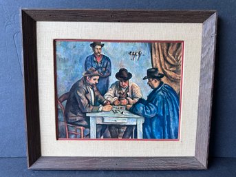 The Card Playerd By Paul Cezanne