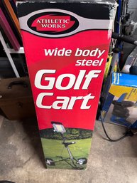 Wide Body Steel Golf Cart