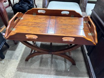 Vintage English Butlers Tray Top Coffee Table