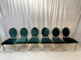 Chairs In Green - 6 Lots