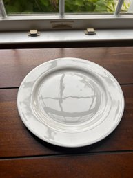 Nevaeh White Fitz And Floyd Bone China Rim Salad Plate