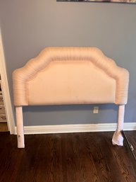 Linen Pale Pink Queen Headboard By Skyline Furniture