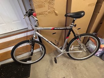 Eddie Bauer Black And Silver GIANT EB Sport Bike