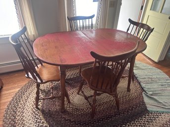 Vermont Furniture Company Table And Chairs