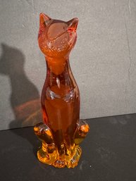 Amber Glass Cat