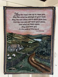 Irish Blessing Tapestry