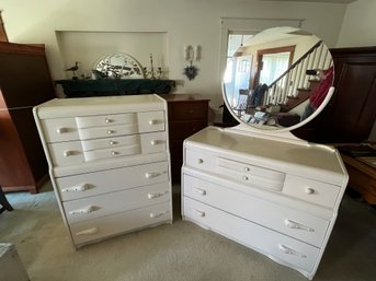 Mid Century Modern Dresser And Chest Of Drawers