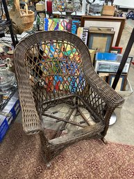 Wicker Rocking Chair