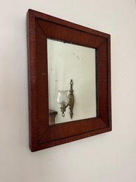 Vintage Wood Framed Mirror