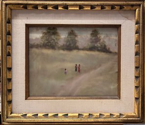 AM Torino Framed Painting Women In Field