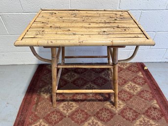 Bamboo Accent Table