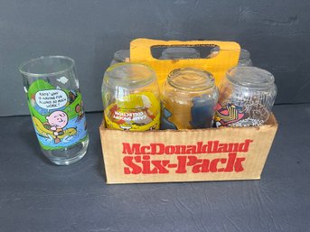 Vintage McDonalds Collectable Glasses - Lot Of 7