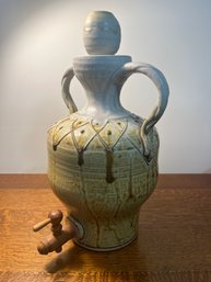 Handmade Pottery Cooling Jug By Alan Willoughby