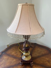 Leaf Table Lamp With Gold Accents