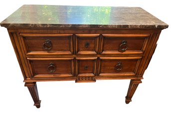 Ethan Allen Tuscany Two Drawer Console Table