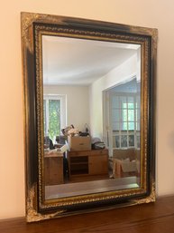 Large Ornate Beveled Mirror