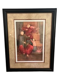 Signed And Framed Print