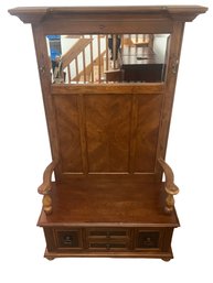 Hall Tree With Storage Bench