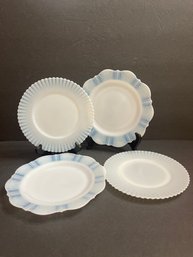 Milk Glass Plates