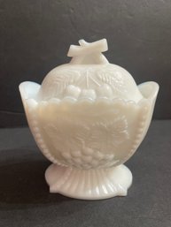 Vintage Westmoreland Milk Glass Sugar Bowl