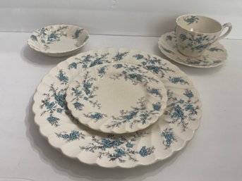 Myott Forget Me Not Fine Staffordshire Ware