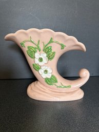 Vintage Hull Art Pottery USA Rosella Glazed Pink Dogwood