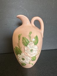 Vintage Hull Art Pottery USA Rosella Glazed Pink Dogwood